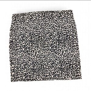 Leopard Print Women's Skirt